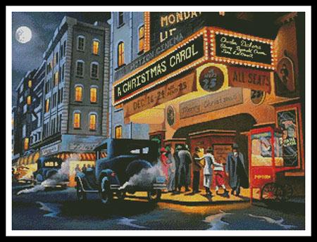 At The Cinema - Artecy Cross Stitch