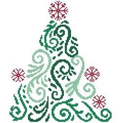 Art Deco Tree 6 - Cross Stitch Wonders