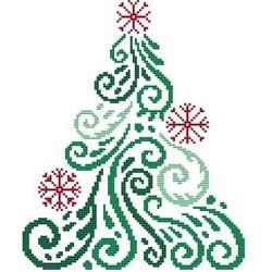 Art Deco Tree 8 - Cross Stitch Wonders