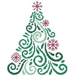 Art Deco Tree 10 - Cross Stitch Wonders