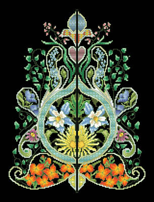 Foliated Moorish Motif - Vickery Collection