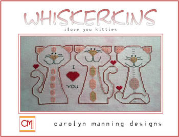 I Love You Kitties (Wiskerkins) - CM Designs