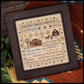 Homestead Sampler- Little House Needleworks