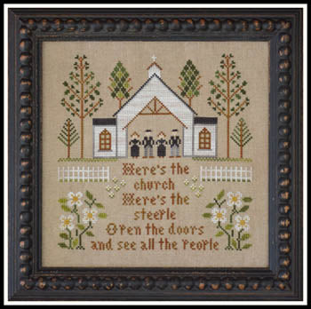 Here's The Church - Little House Needleworks