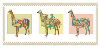 Llama Parade - Vickery Collection
