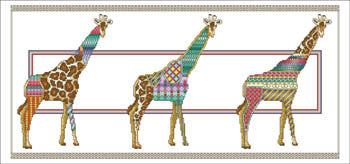 Giraffe Parade - Vickery Collection