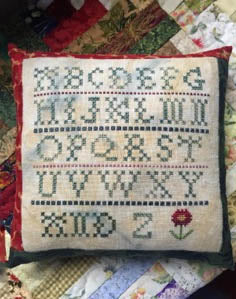 Eyelet Sampler - Lucy Beam