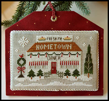 Hometown Holiday - Diner - Little House Needleworks