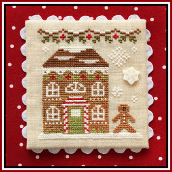 Gingerbread Village 11, Gingerbread House 8 - Country Cottage Needleworks