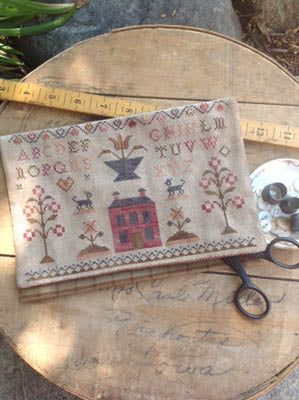 Schoolgirl Sampler Sewing Bag - Stacy Nash Primitives