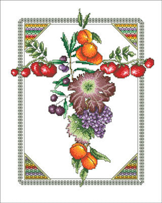 Fruit Cross - Vickery Collection