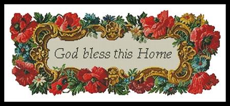 God Bless This Home - Artecy Cross Stitch