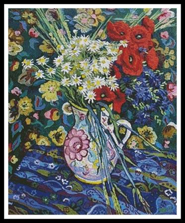 Poppy Flowers - Artecy Cross Stitch