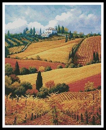 Tuscan Colors - Artecy Cross Stitch