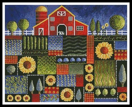 Blue Patch Meadows - Artecy Cross Stitch