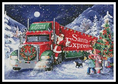 Santa Express - Artecy Cross Stitch
