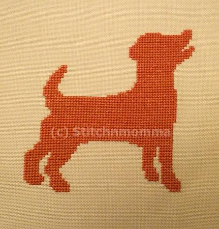 Dog Silhouette: Jack Russell - Stitchnmomma
