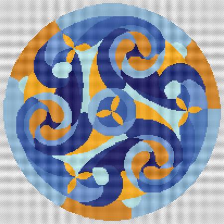 Celtic Shield - Blue - Artists Alley