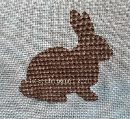 Rabbit Silhouette - Stitchnmomma