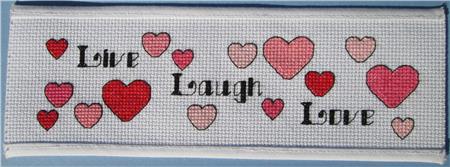 Live Laugh Love - Rogue Stitchery