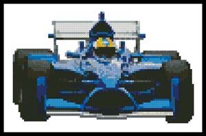 Mini Racing Car - Artecy Cross Stitch