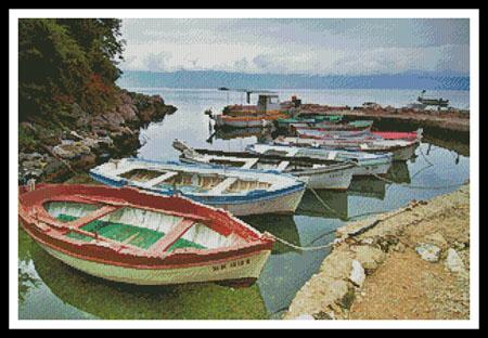 Boats - Artecy Cross Stitch