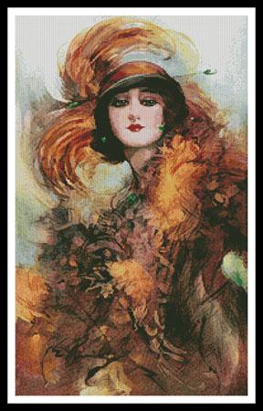 The Lure Of The Green Eyes - Artecy Cross Stitch
