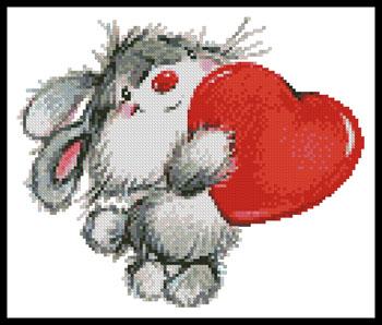 Bunny Heart - Artecy Cross Stitch