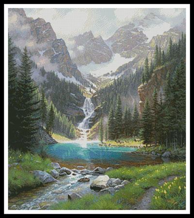 Lake Solitude - Artecy Cross Stitch