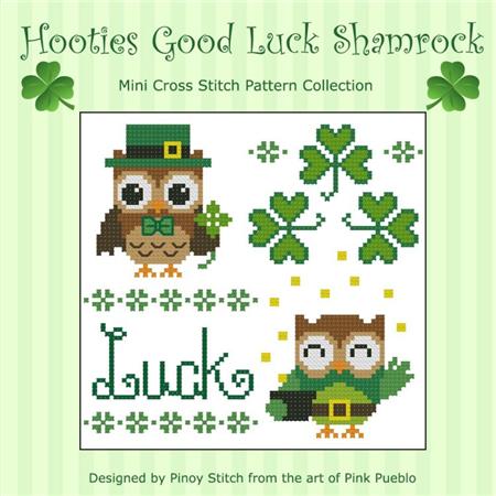 Hooties: Good Luck Shamrock - PinoyStitch