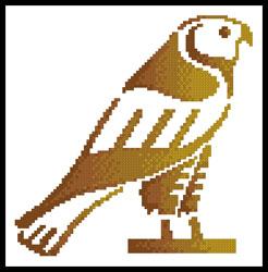 Egyptian Hawk - Artecy Cross Stitch