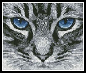 Mini Blue Eyes 2 - Artecy Cross Stitch
