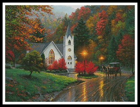 Autumn Chapel - Artecy Cross Stitch