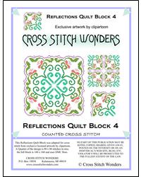 Reflections Quilt Block 4 - Cross Stitch Wonders