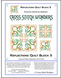 Reflections Quilt Block 5 - Cross Stitch Wonders