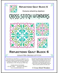 Reflections Quilt Block 6 - Cross Stitch Wonders