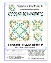 Reflections Quilt Block 9 - Cross Stitch Wonders