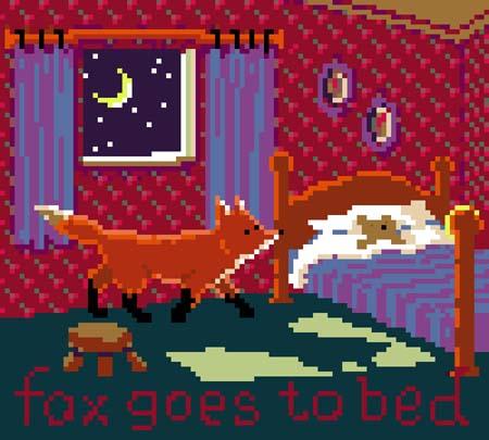 Fox Goes To Bed - Loxley Designs