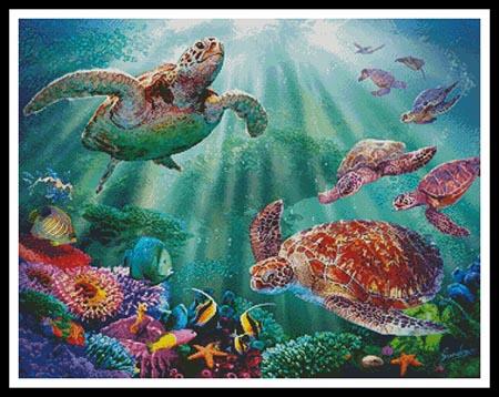 Turtle Voyage - Artecy Cross Stitch