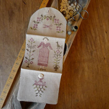 Spring Gardner Sewing Roll - Stacy Nash Primitives