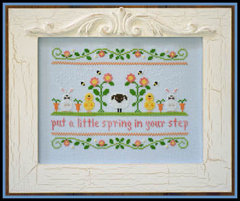 Spring In Your Step - Country Cottage Needleworks