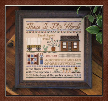 These Is My Words - Little House Needleworks