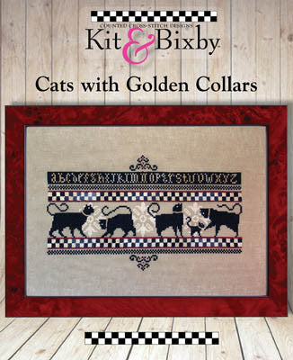 Cats with Golden Collars - Kit & Bixby