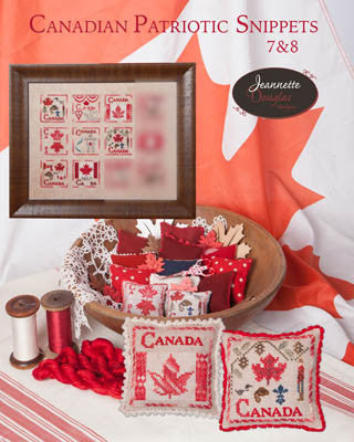 Canadian Patriotic Snippets 7 & 8 - Jeanette Douglas Designs