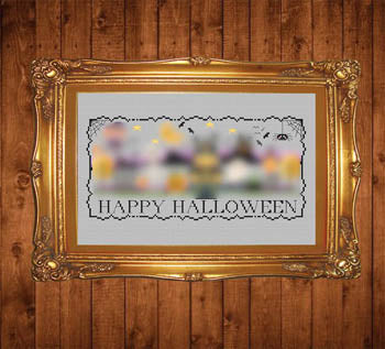 Halloween Stitch-A-Long, Border - Tiny Modernist Inc