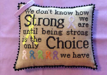 Courageous & Strong (Rick's Sampler) - Needle Bling Designs