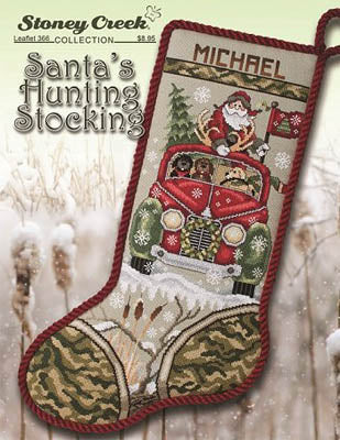 Santa's Hunting Stocking - Stoney Creek