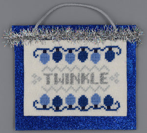 Twinkle, Blue & Silver Christmas - Misty Hill Studio