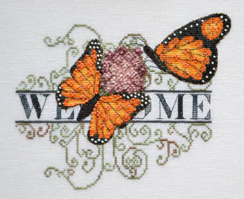 Monarch Butterfly Welcome - MarNic Designs