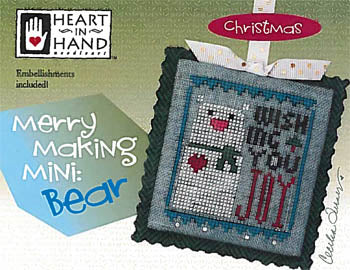 Merry Making Mini, Bear - Heart in Hand